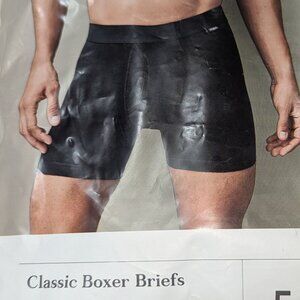 Boxer Briefs, classic, black, 5 pack, men, sz Med. NWT!